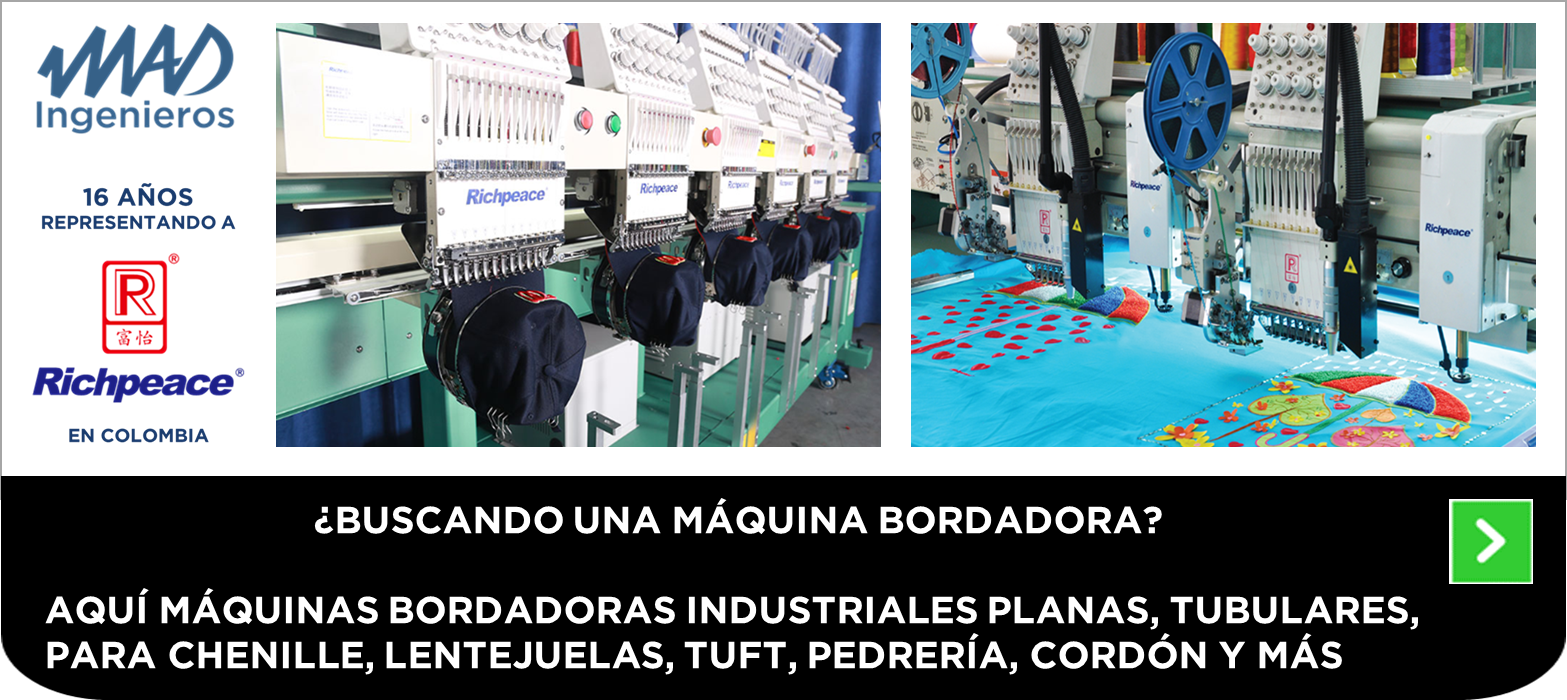 Clic aquí para ver máquinas bordadoras industriales